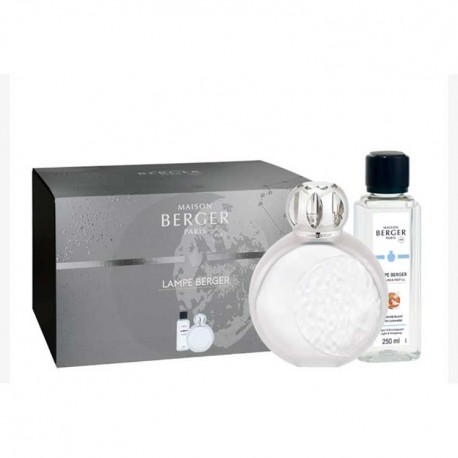 Set Regalo Lámpara Astral Givree (vidrio escarchado) + Recarga 250 ml Cachemire Blanc