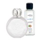 Set Regalo Lámpara Astral Givree (vidrio escarchado) + Recarga 250 ml Cachemire Blanc