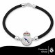 Pulsera escudo Real Madrid Plata