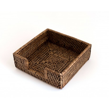 Servilletero de ratán de Ishela (grande)