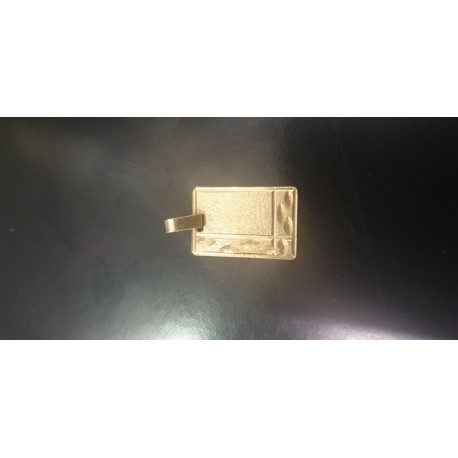 Placa oro 18K